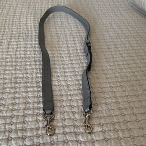 Authentic Gucci Gray Adjustable Bag Strap